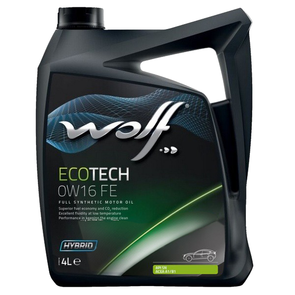 Моторное масло Wolf EcoTech 0W16 FE, 4л (WOLF: 161034)